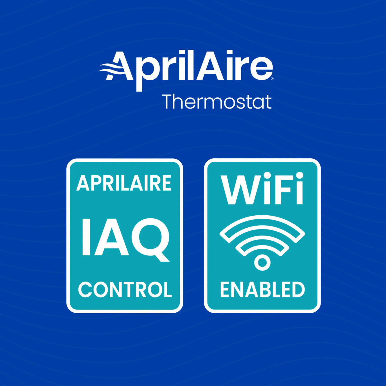 Aprilaire S86 WMUPR PROGRAMMABLE WI-FI THERMOSTAT - MULTI-STAGE UNIVERSAL WITH IAQ CONTROL