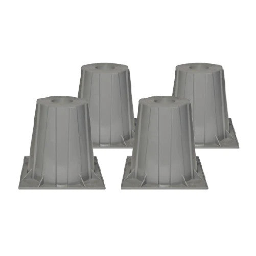 AprilAire 5879 Dehumidifier Risers. These are gray in color and come in a pack of 4