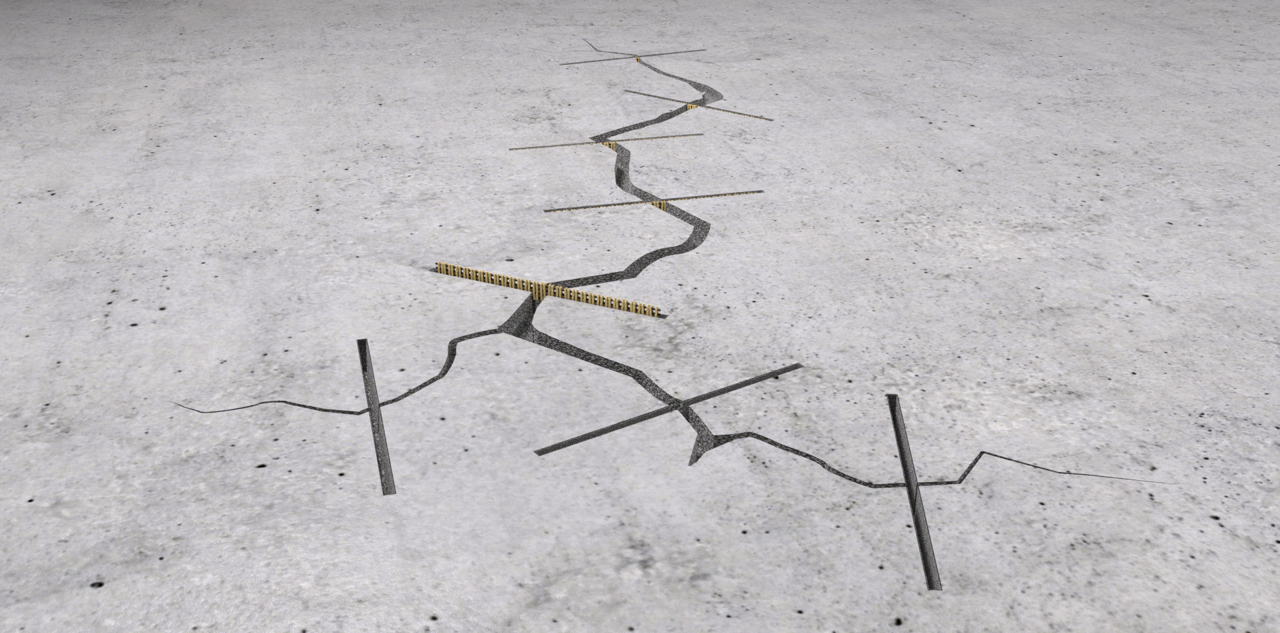 Fortress Crack Stitch - 20pk w/ 4070 epoxy