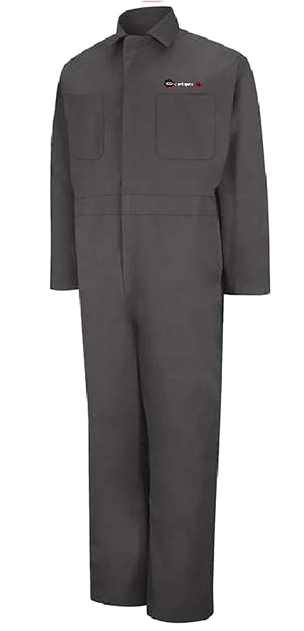 RED KAP Grey Coverall with CSN Logo – Crawl Space Ninja Store