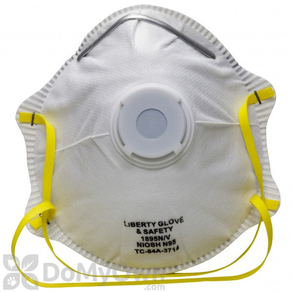 Liberty NIOSH N95 Particulate Respirator With Exhalation Valve And Head Straps