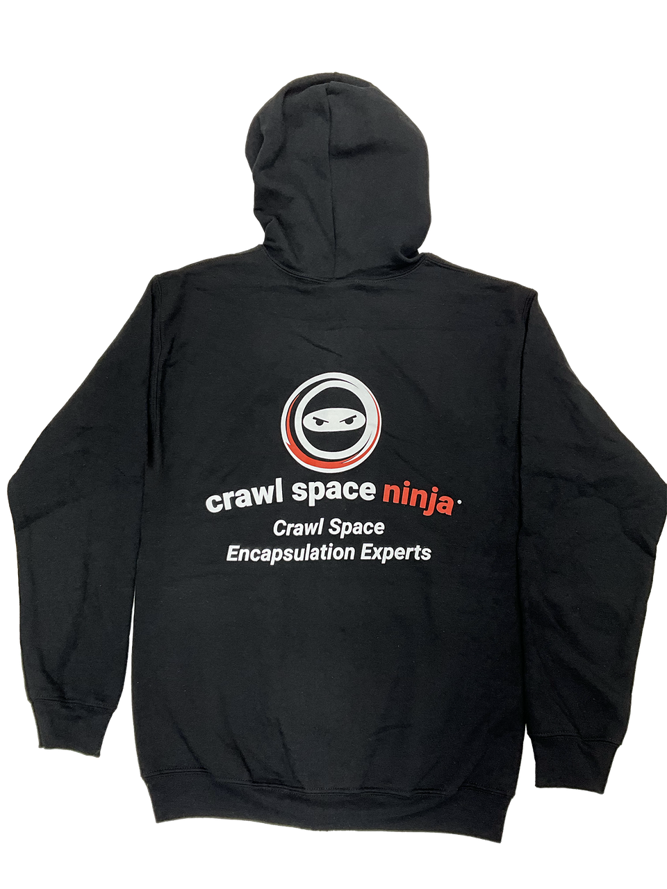 Crawl Space Ninja Zippered Jacket With Hood