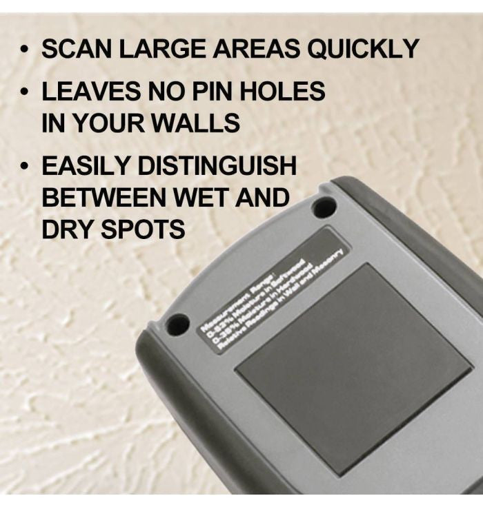 General Tools® Pinless LCD Moisture Meter with Tricolor Bar Graph