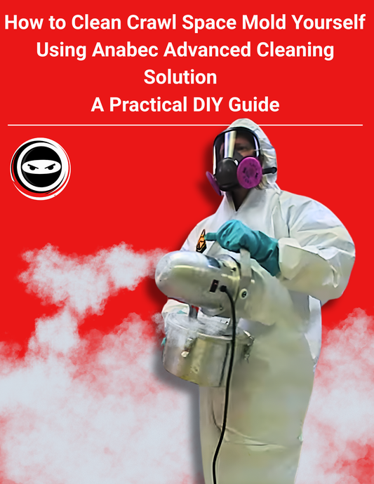 How to Clean Crawl Space Mold Yourself (Without Soda Blasting) Using Anabec Advanced Cleaning Solution  A Practical DIY Guide
