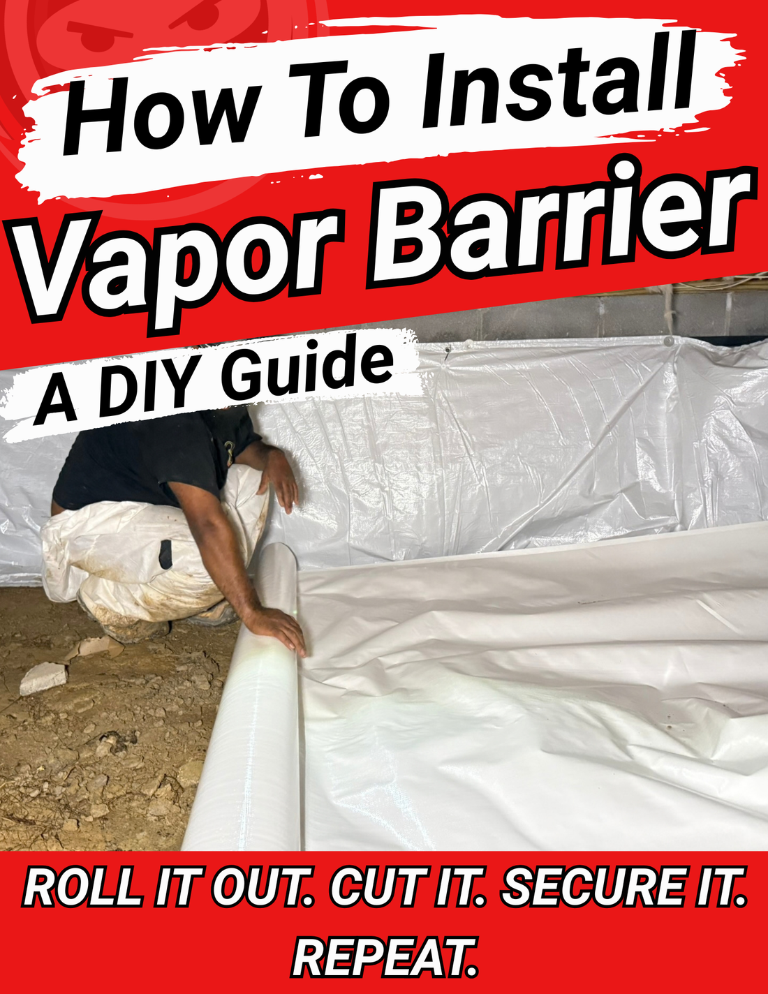 How to Install Vapor Barrier in a Crawl Space: A Crawl Space Ninja DIY Guide