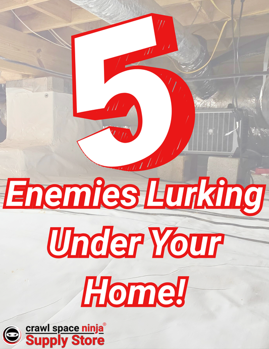 5 tips for your crawl space, basement, encapsulation