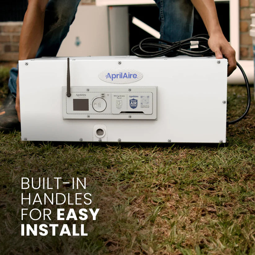 Aprilaire E050 Dehumidifier (50-pint, 5-year warranty)