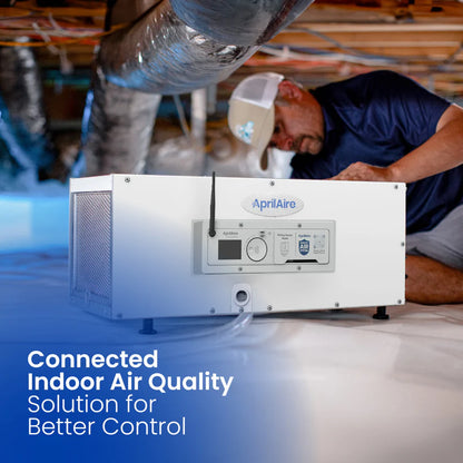 Aprilaire E050 Dehumidifier (50-pint, 5-year warranty)