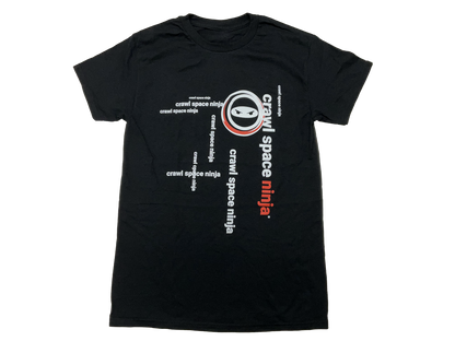 Crawl Space Ninja-Updated Logo-Short Sleeve Tee Shirt