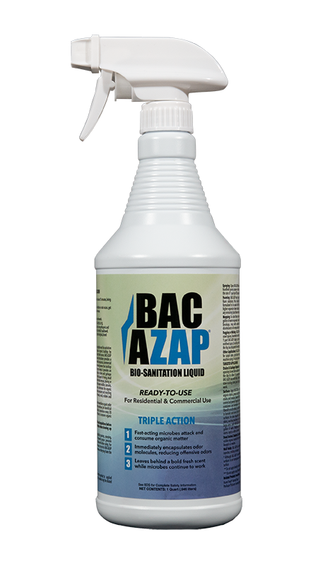 BAC-AZAP Quart Spray Bottle