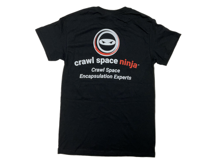 Crawl Space Ninja-Updated Logo-Short Sleeve Tee Shirt
