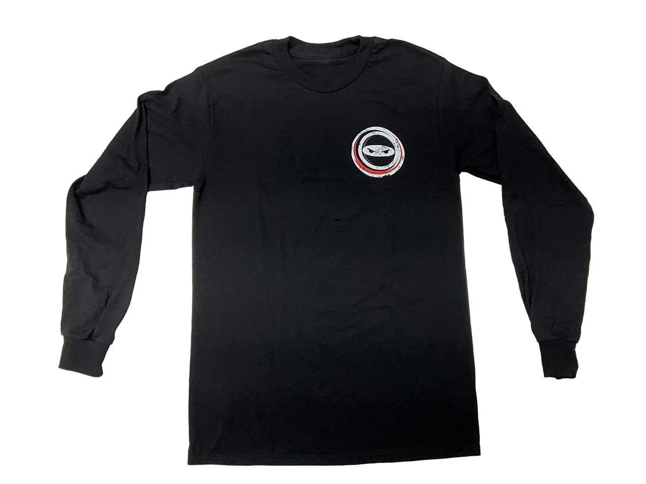 Crawl Space Ninja-White Flag-Long Sleeve Tee