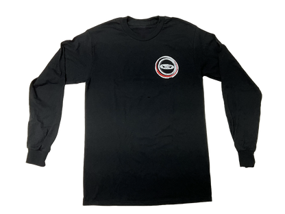 Crawl Space Ninja-White Flag-Long Sleeve Tee