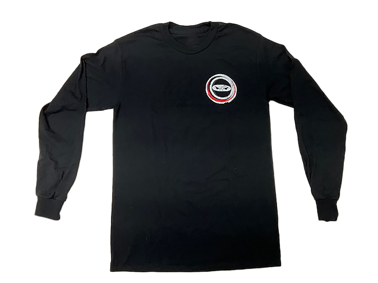 Crawl Space Ninja-White Flag-Long Sleeve Tee