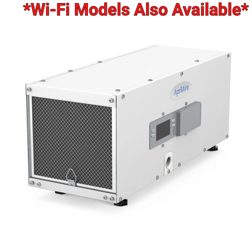 Aprilaire E050 Dehumidifier (50-pint, 5-year warranty)