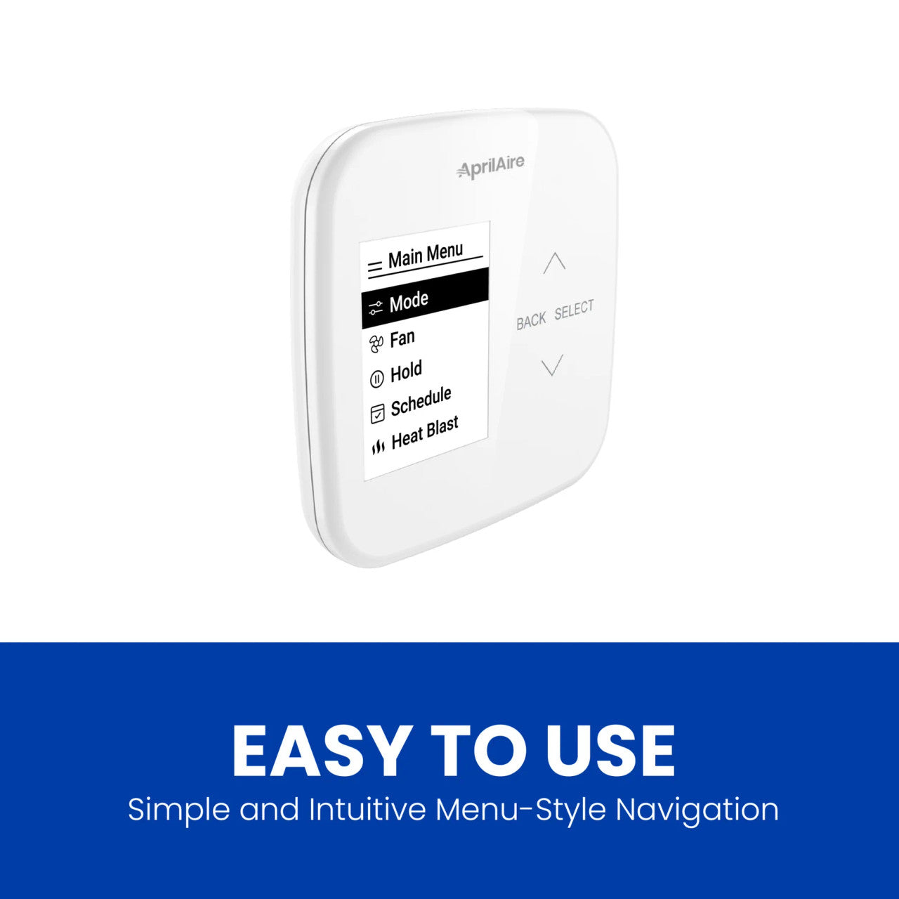Aprilaire S86 WMUPR PROGRAMMABLE WI-FI THERMOSTAT - MULTI-STAGE UNIVERSAL WITH IAQ CONTROL