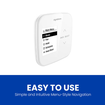 Aprilaire S86 WMUPR PROGRAMMABLE WI-FI THERMOSTAT - MULTI-STAGE UNIVERSAL WITH IAQ CONTROL