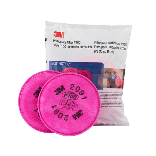 3M P100 Particulate Filters